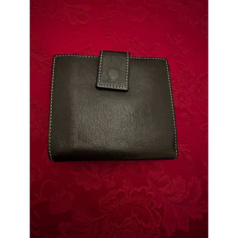 Gucci Black Leather Wallet with Sherry Line Red and Green Ribbon Stripe Chain - Picture 3 of 10